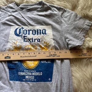 CORONA EXTRA Graphic T Shirt MEN'S SIZE Small Gray